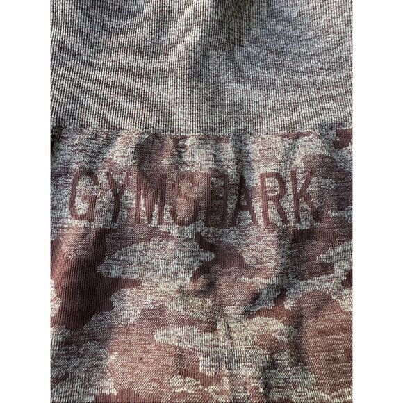 Gymshark Adapt Camo Seamless Leggings In Berry Red Size S - Picture 7 of 11